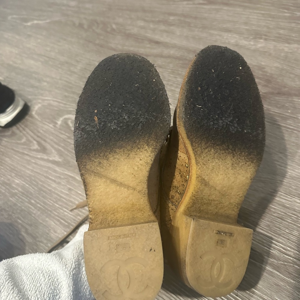 Cork booties with gum sole - Picture 6 of 8